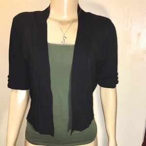 89th & Madison black cardigan
